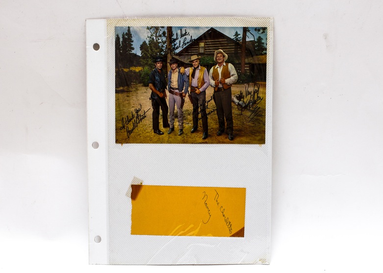 Reprint Autograph Photo From The Cast Of Bonanza : EBTH